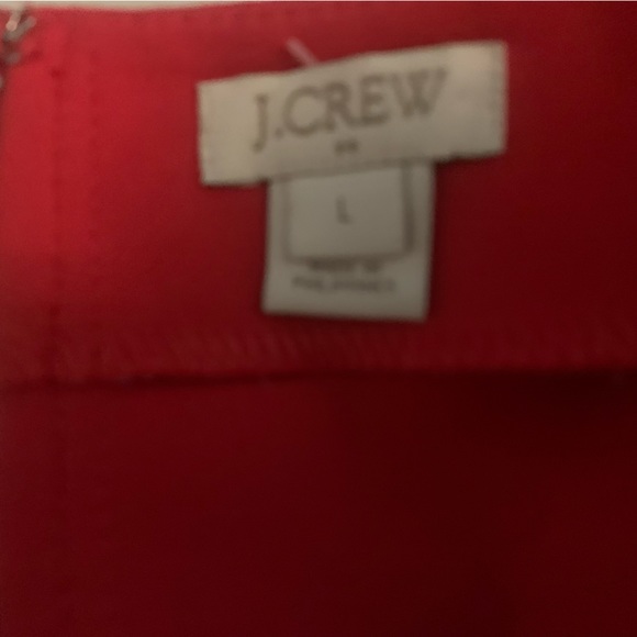 Red JCrew dress - Picture 2 of 6